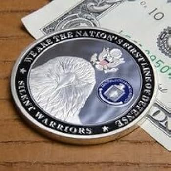 【実物】CIA　中央情報局　チャレンジコイン 秘密活動特別収集サービス CIA NSA チャレンジコイン - Etsy 日本